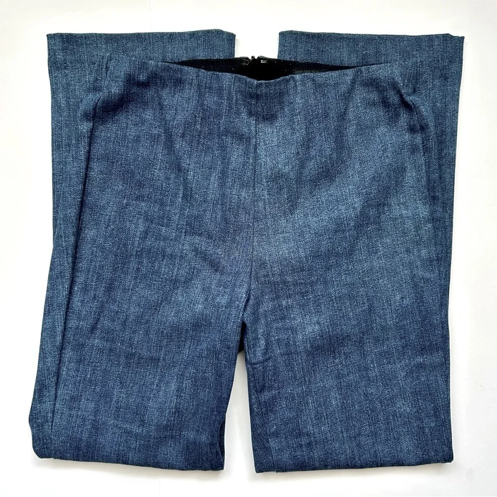 Rag & Bone Hina High Waist Denim Pants Cropped Jeans Flat Front Clean Ambra 8